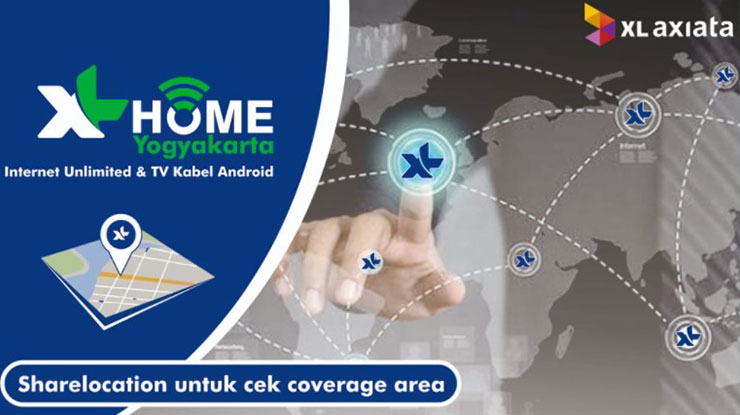 Daftar Area Coverage XL Home di Indonesia