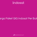 Harga Paket GIG Indosat Per Bulan