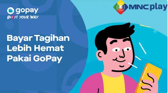 Cara Bayar Tagihan MNC Play Pakai GoPay
