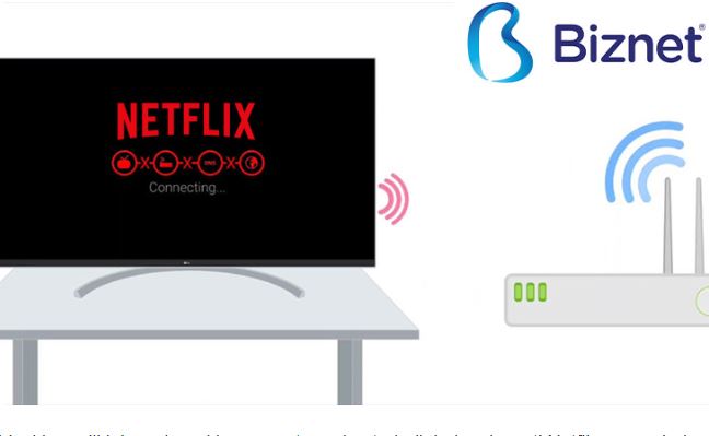 Cara Mengatasi Netflix error TV Biznet