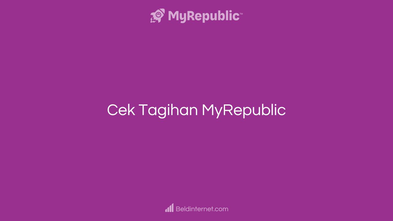 Cek Tagihan MyRepublic