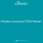 Modem Iconnect PON Merah